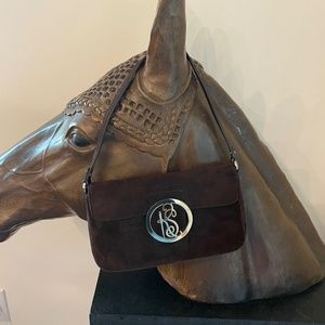 Kate Spade small brown suede purse